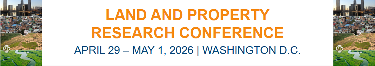 Logo Land and Property Research Conference 2026