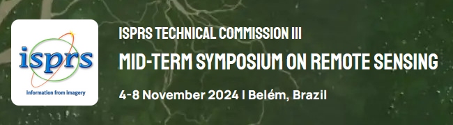 Logo ISPRS Belém 2024 TC3 Symposium