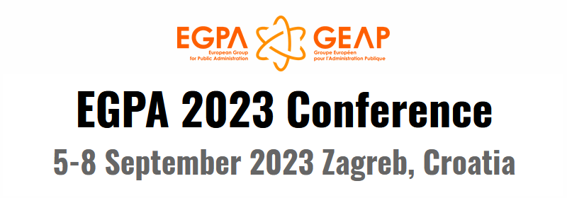 Logo EGPA 2023 Conference