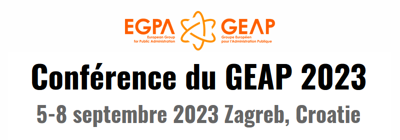 Logo EGPA 2023 Conference