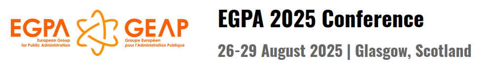 Logo EGPA 2025 Conference