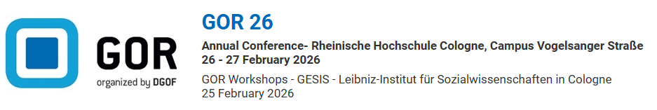 Logo GOR 26 - Annual Conference & Workshops