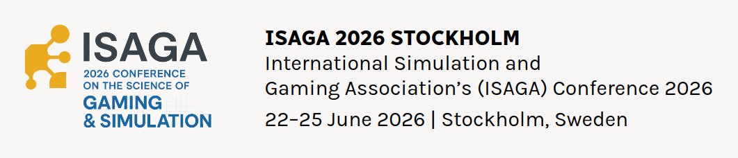 Logo ISAGA 2026 Stockholm