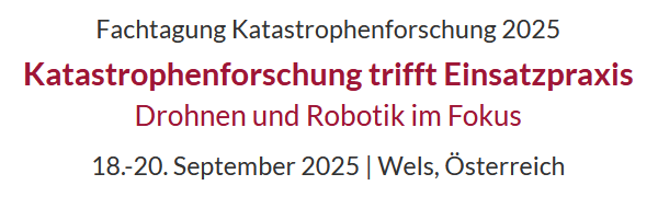 Logo Fachtagung Katastrophenforschung 2025