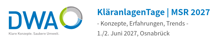 Logo KläranlagenTage | MSR 2027