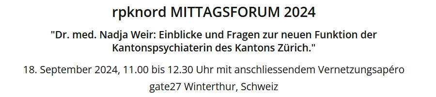 Logo rpknord MITTAGSFORUM 2024